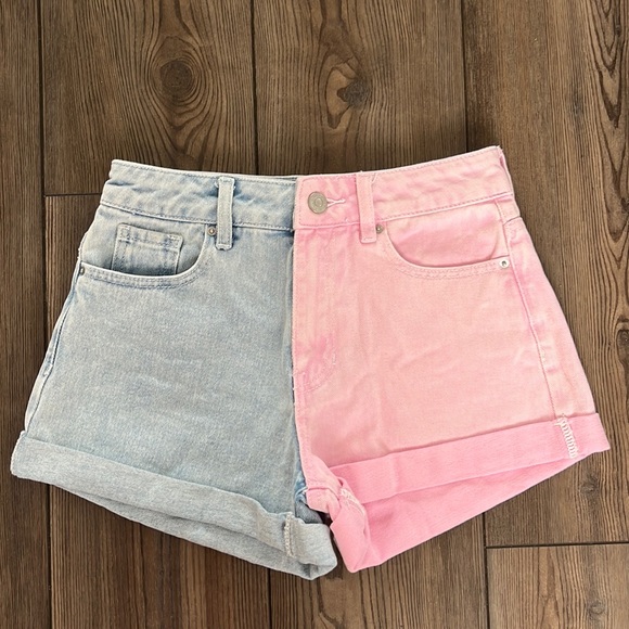 PacSun Shorts Pacsun Half Half Mom Shorts Poshmark